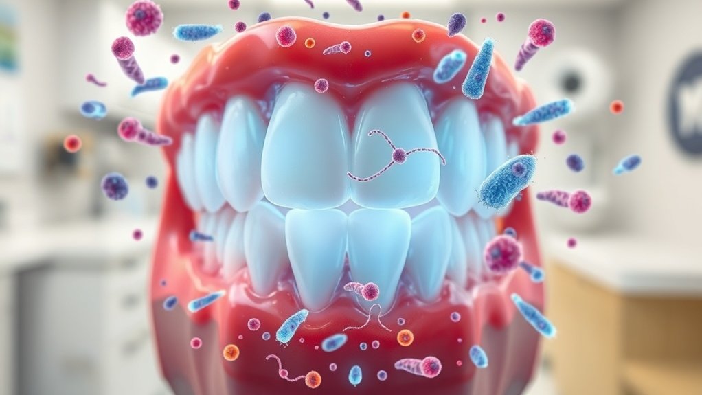 boosts beneficial oral bacteria