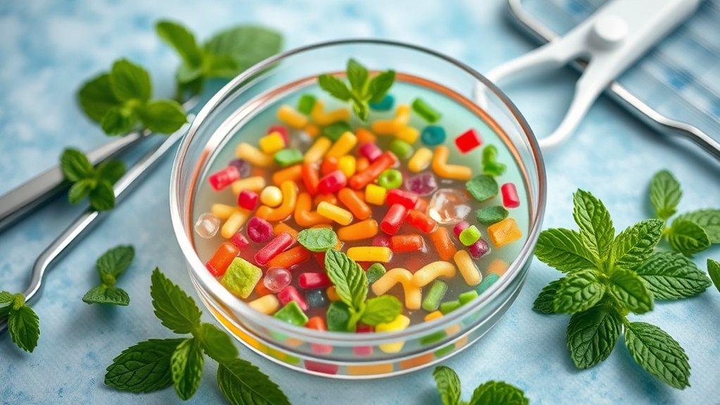 maintains healthy oral balance