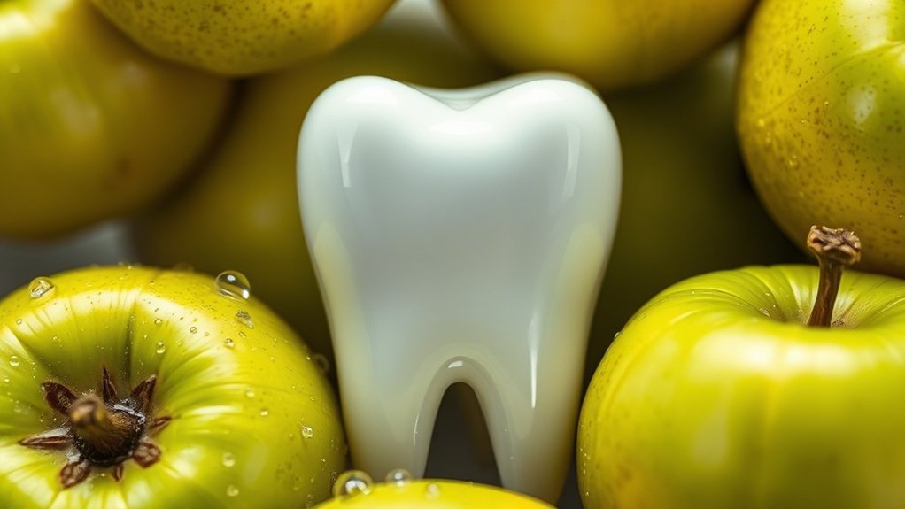 malic acid removes stains