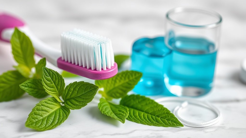 plaque fighting breath freshener solution