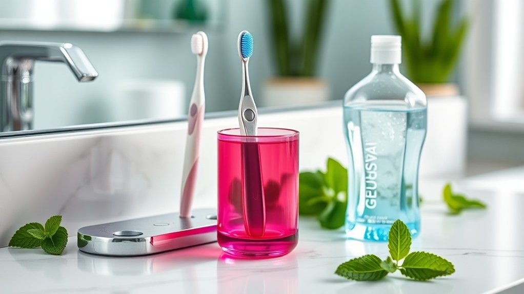 promotes oral hygiene benefits